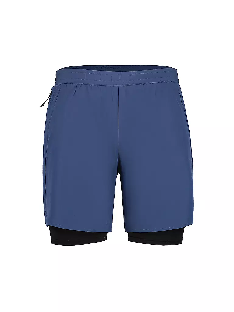 RUKKA | Short de course 2en1 pour hommes Maaninka | Bleu foncé