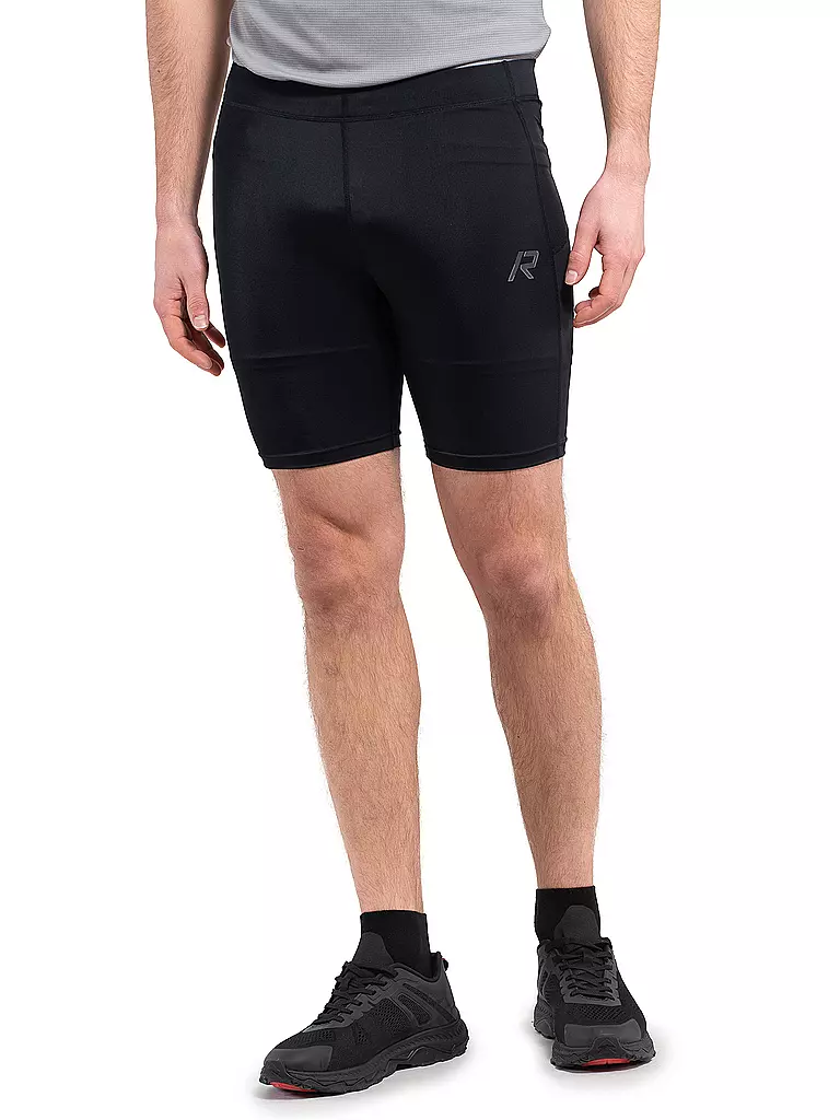 RUKKA | Short de course Maamaki pour hommes | Noir