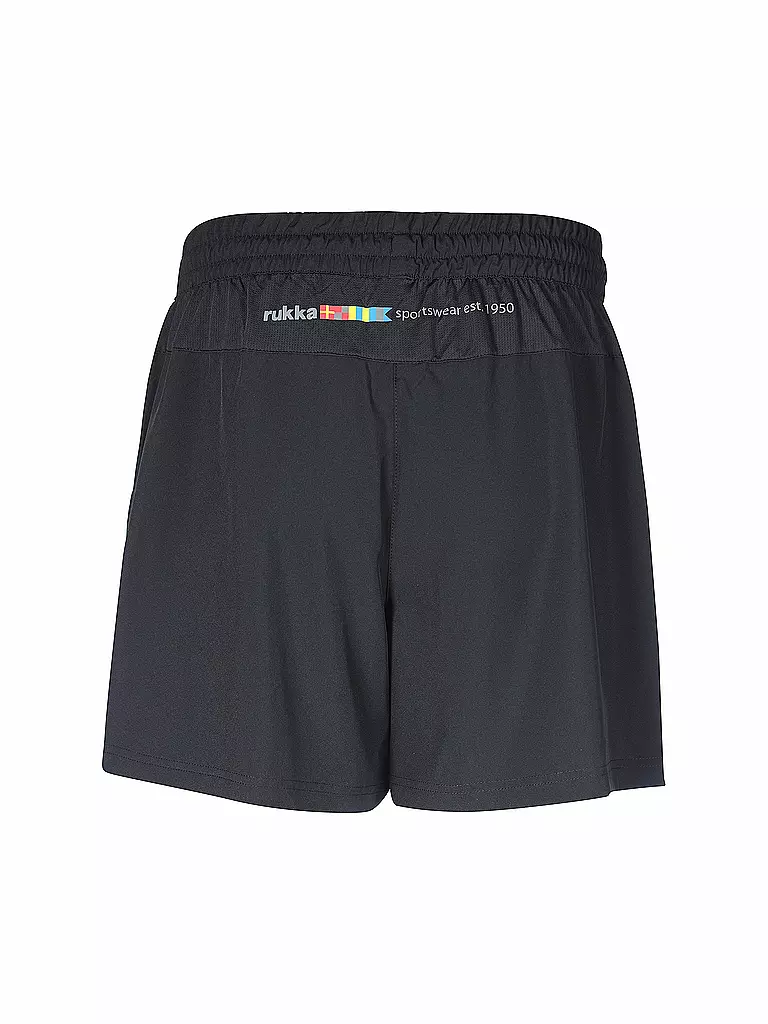 RUKKA | Short de course pour hommes Myllypuro | Noir