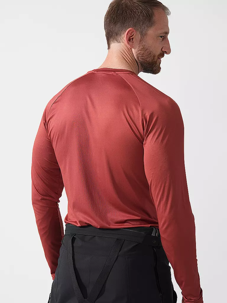 RUKKA | T-shirt de course Muosto pour hommes | Cuivre