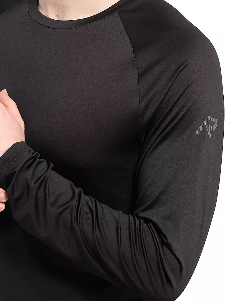 RUKKA | T-shirt de course Muosto pour hommes | Noir