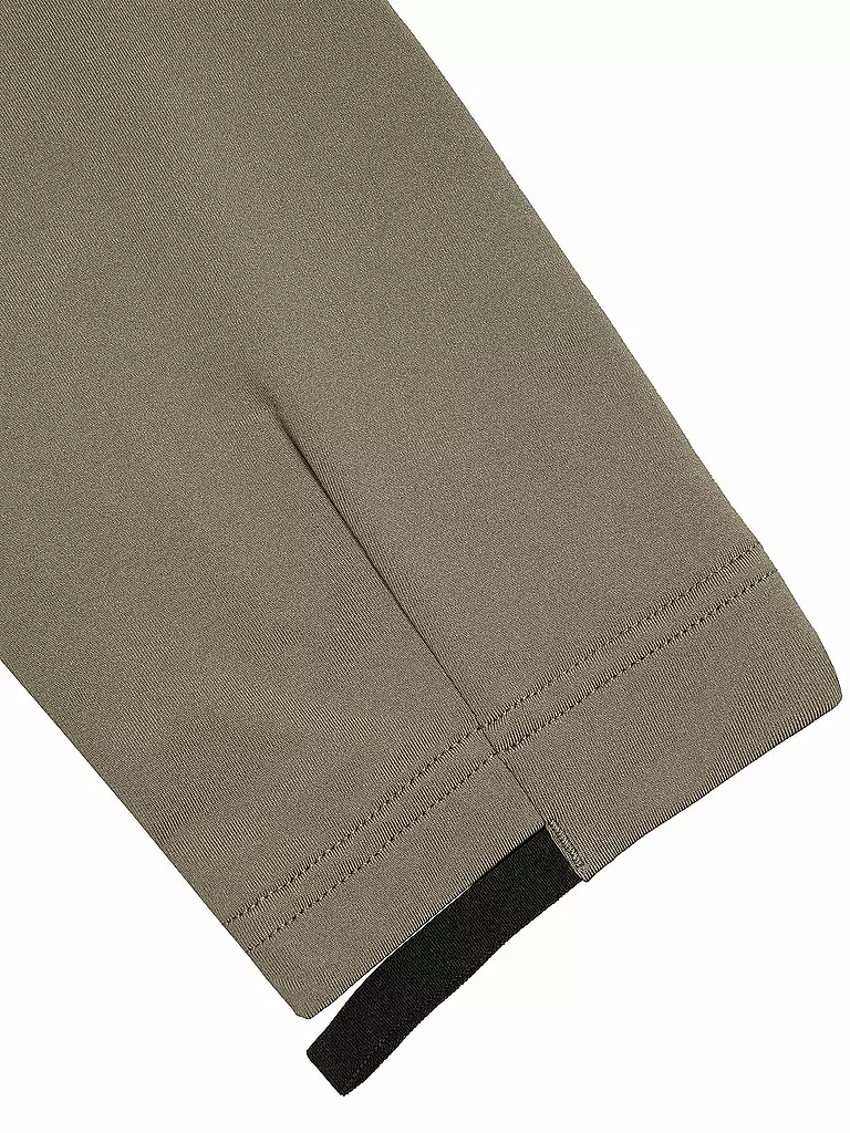 RUKKA | T-shirt de course pour homme Maanin avec zip | Marron