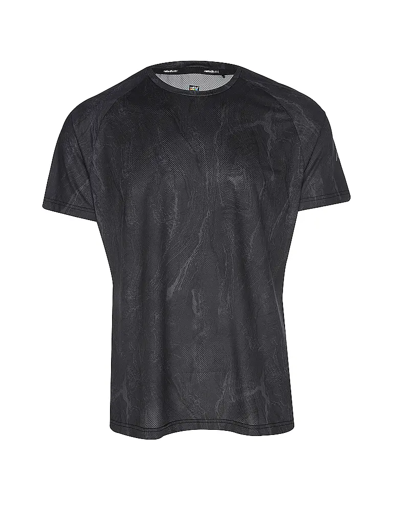 RUKKA | T-shirt de course pour homme Maavesi Print | Noir