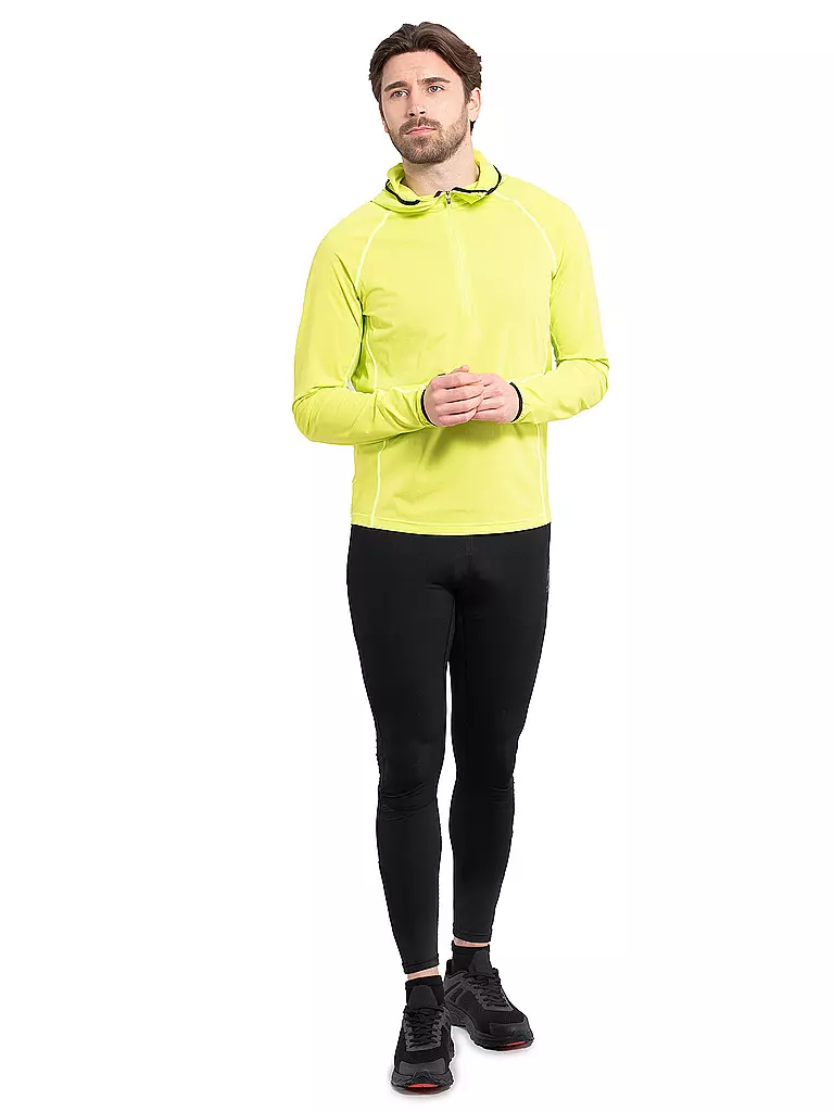 RUKKA | T-shirt de course pour homme Maksjoki | Jaune