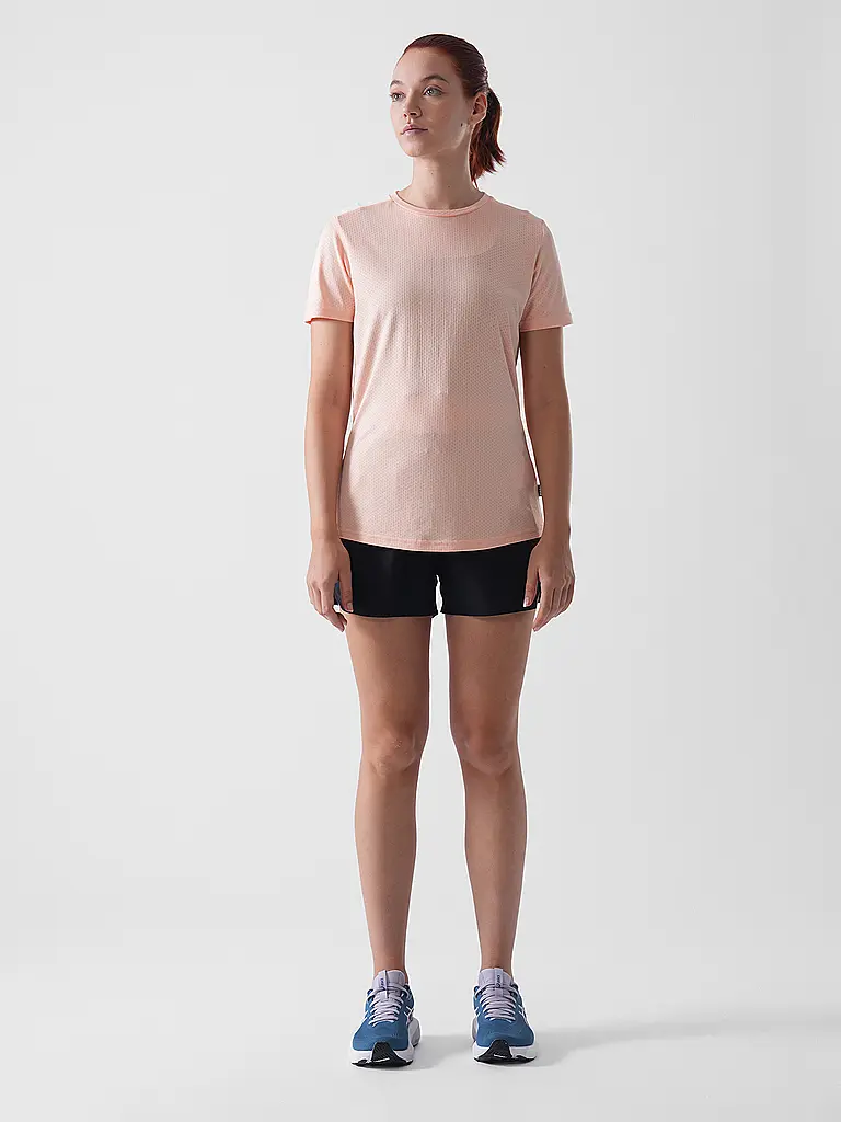 RUKKA | T-shirt de course Ylakartti pour femmes | Corail