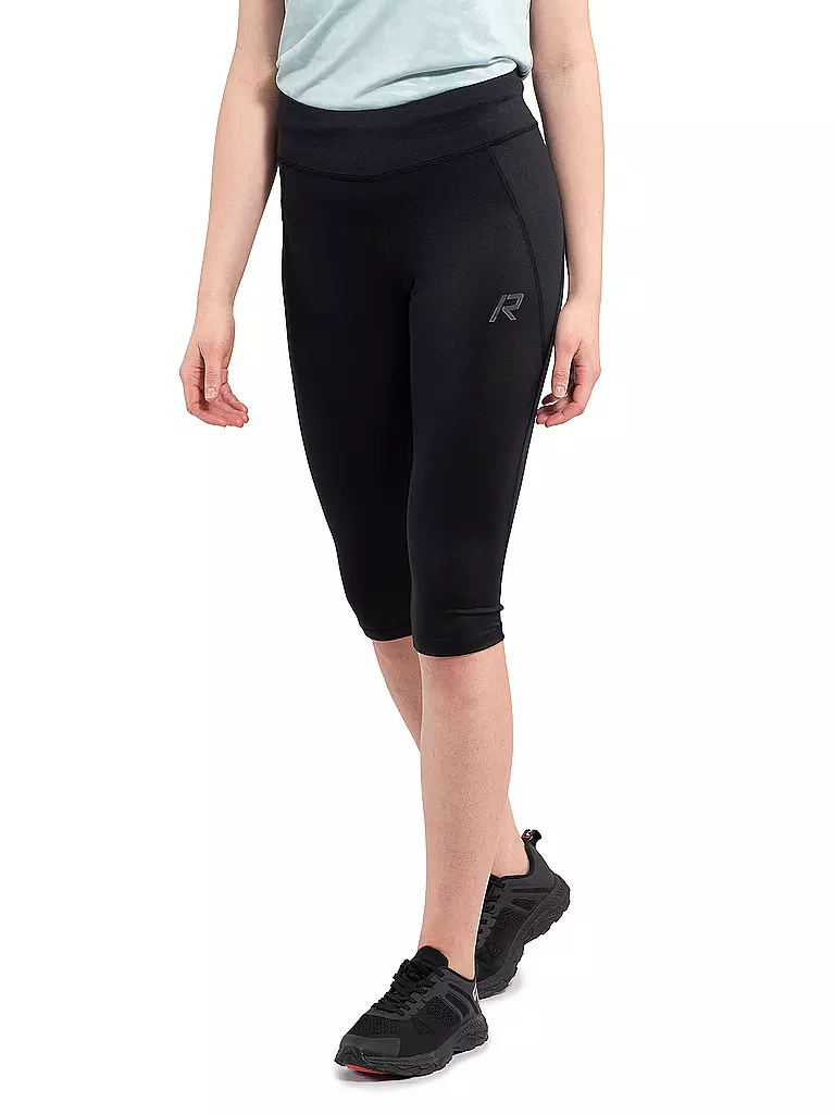RUKKA | Tight de course 3/4 Maakeski pour femmes | Noir