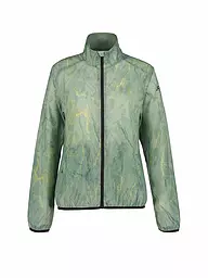 RUKKA | Veste de course pour femmes Maile Print | Vert clair