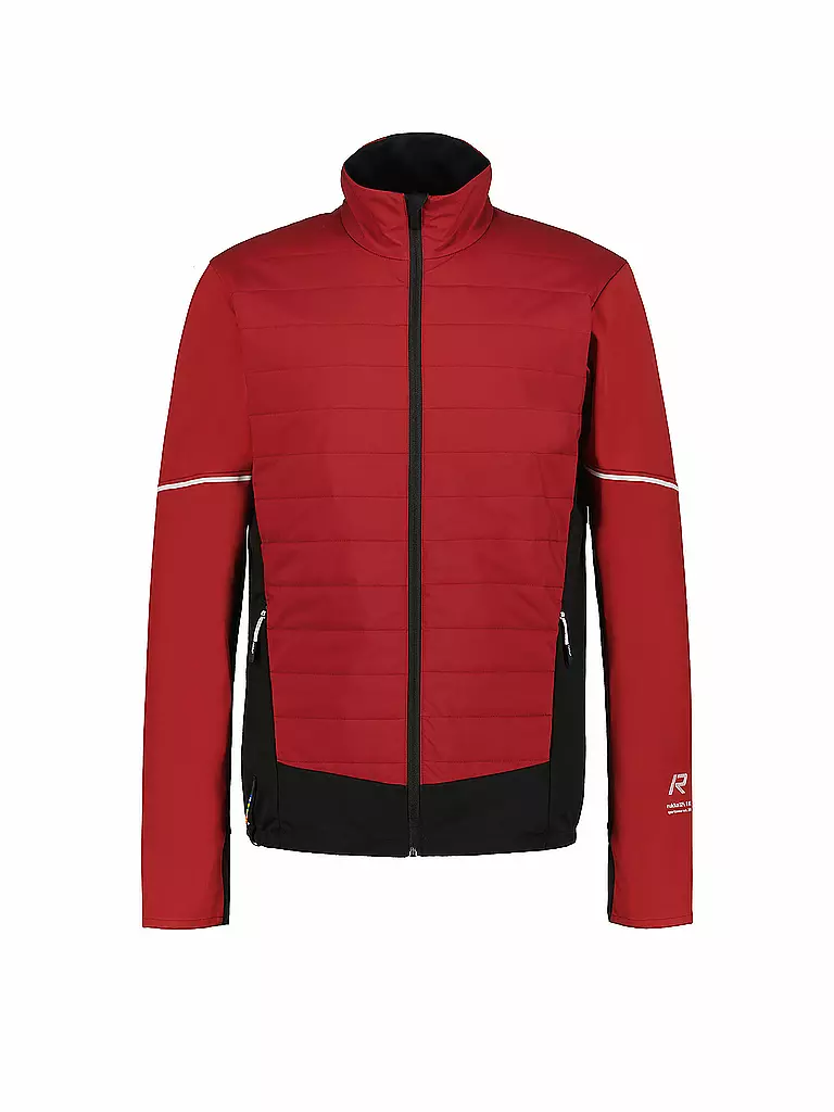 RUKKA | Veste de ski de fond pour homme Takkila | Rouge foncé