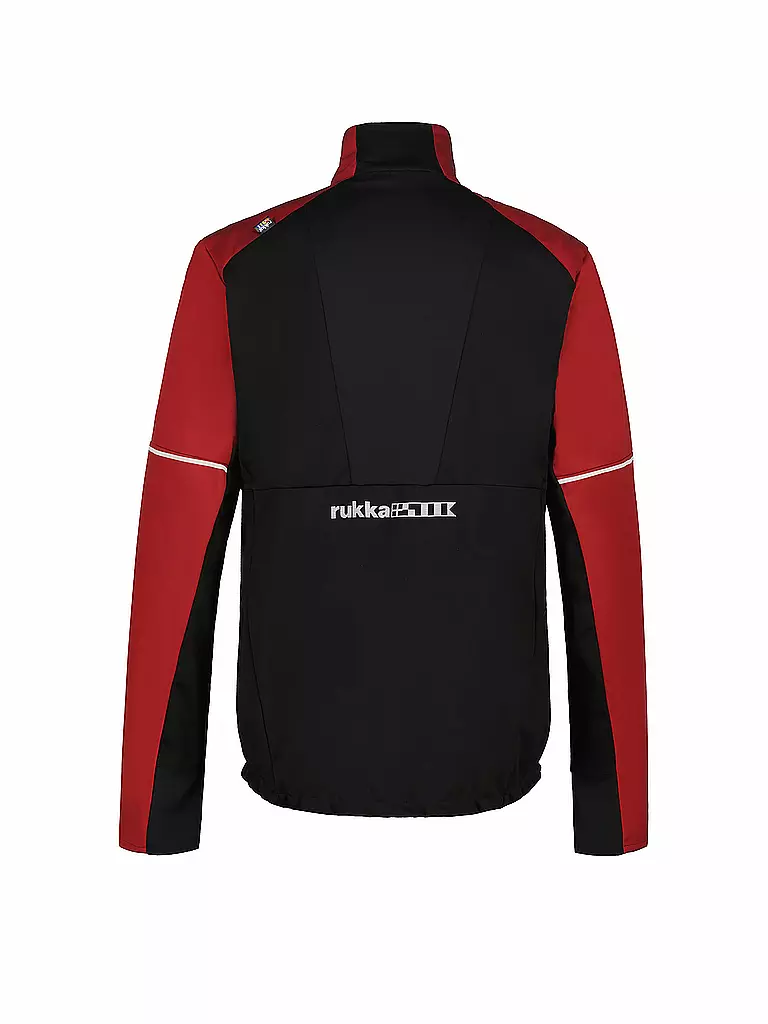 RUKKA | Veste de ski de fond pour homme Takkila | Rouge foncé