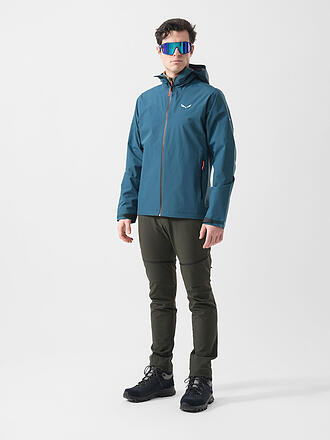 SALEWA | Veste de randonnée pour homme Puez Aqua 4 2.5L Powertex à capuche
