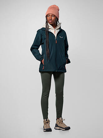 SALEWA | Veste de randonnée femme Puez Aqua 4 2.5L Powertex à capuche