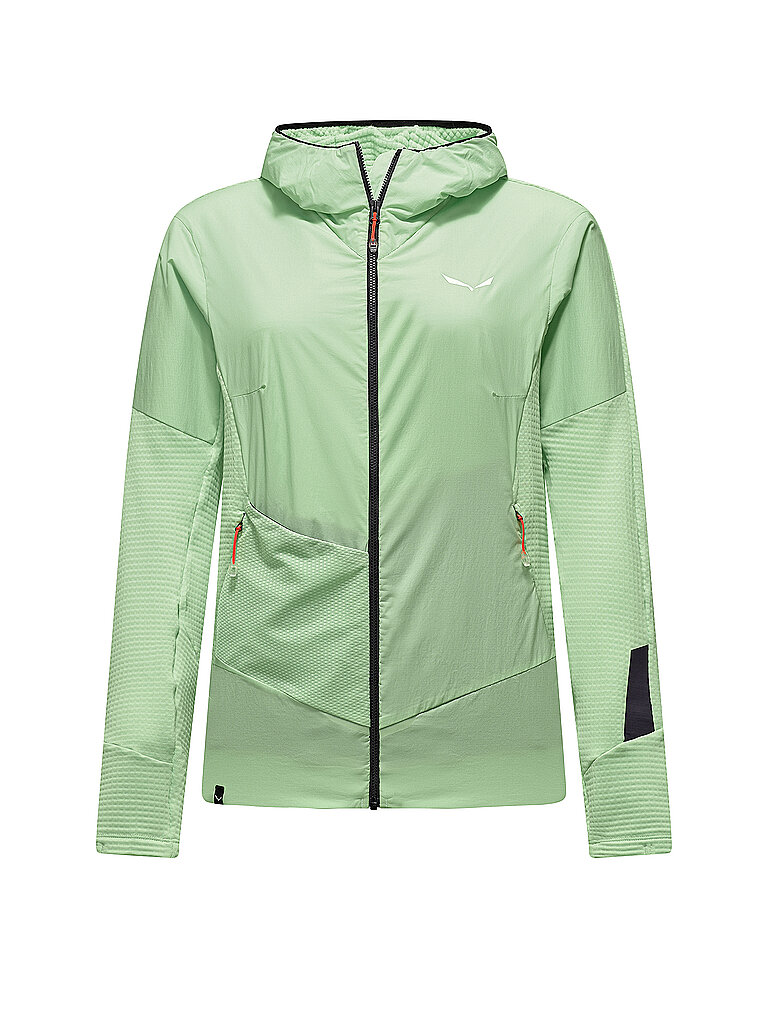 Veste polaire à capuche coupe-vent Pedroc PL vert clair 38