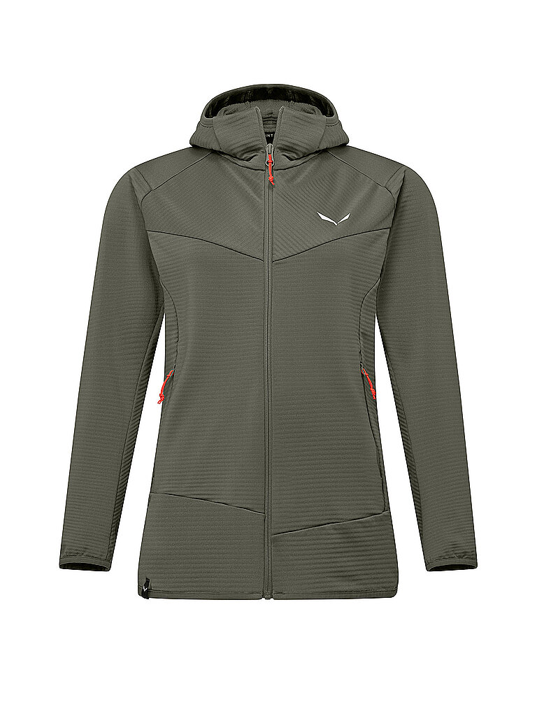 Veste polaire à capuche Puez Altavia Polarlite olive 36