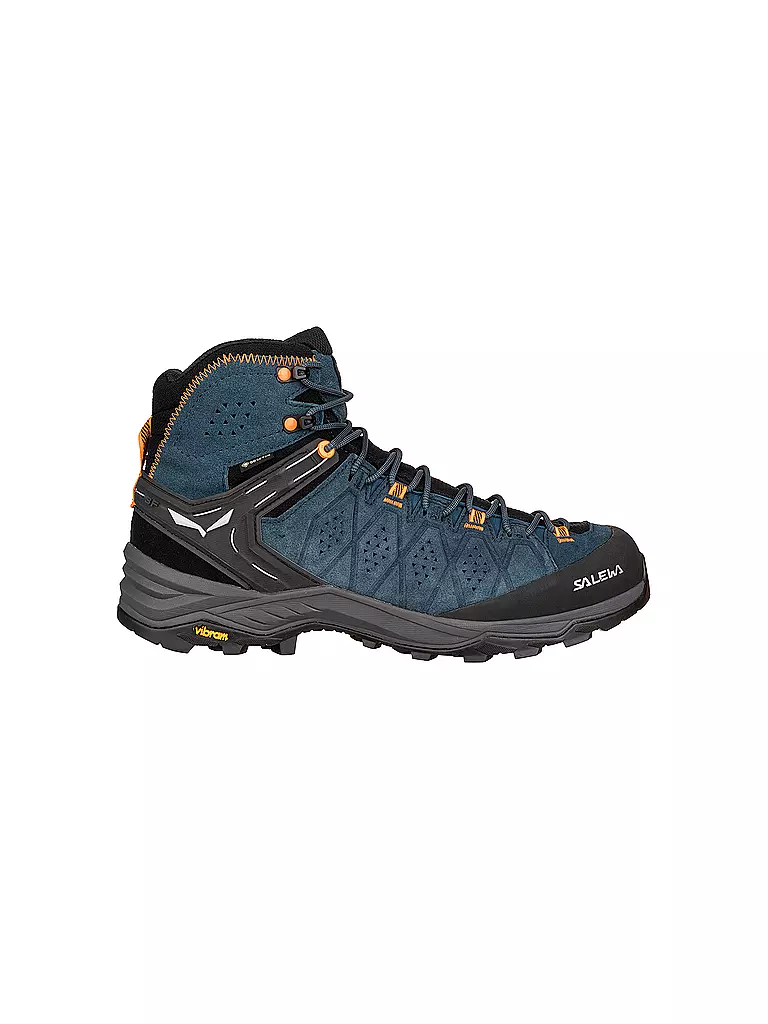 SALEWA | Chaussures de randonnée pour hommes Alp Trainer 2 Mid GTX | Bleu foncé