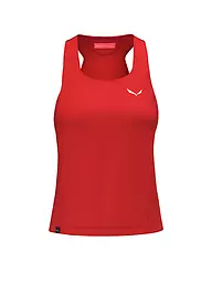 SALEWA | Débardeur fonctionnel femme Dry'Ton Hybrid | Rouge