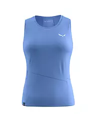 SALEWA | Débardeur fonctionnel femme Puez Sporty Dry'Ton | Bleu clair
