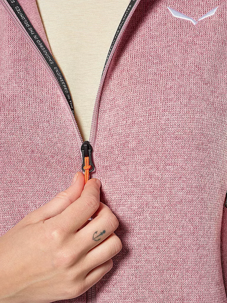 SALEWA | Damen Fleecejacke Puez Rocca PL | Rose