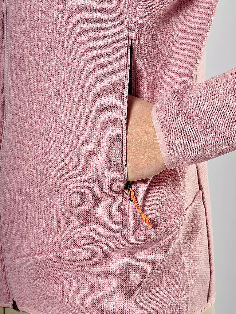 SALEWA | Damen Fleecejacke Puez Rocca PL | Rose