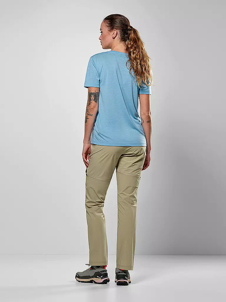 SALEWA | Damen Funktonsshirt Eagle Pack Dry'Ton | Bleu clair