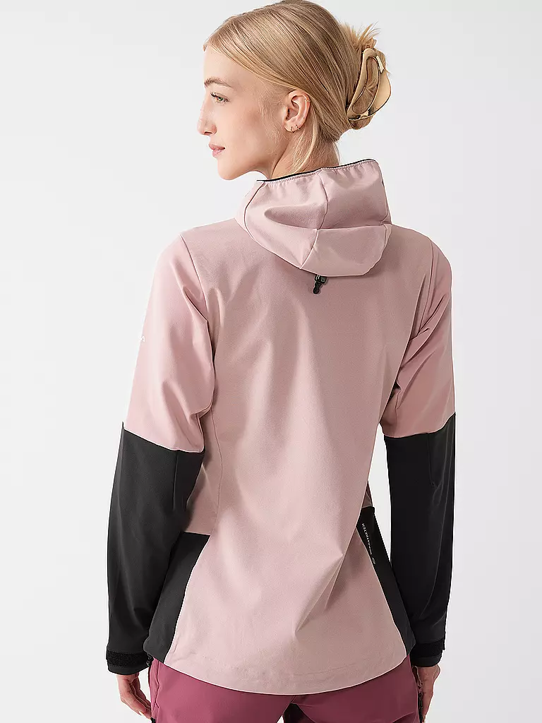 SALEWA | Damen Tourenjacke Sella Durastretch Hoodie | Rose