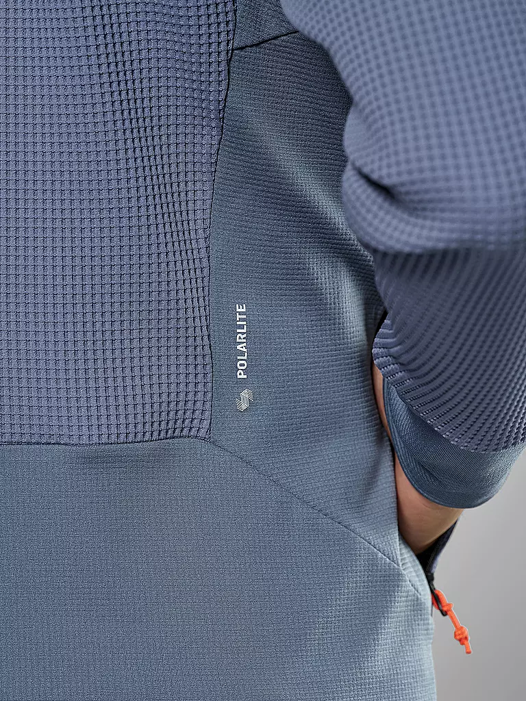 SALEWA | Herren Fleecejacke Puez  Waffle Hoodie | Gris