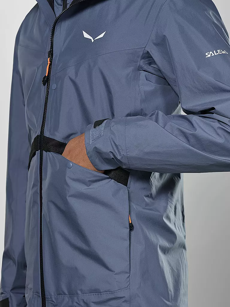 SALEWA | Herren Hybridjacke Puez PTX Hoodie | Gris