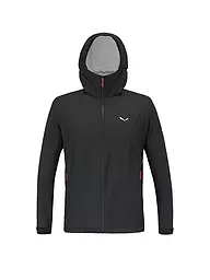 SALEWA | Herren Wanderjacke Puez Aqua 4 2.5L Powertex Hoodie | Noir