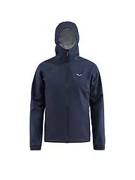 SALEWA | Herren Wanderjacke Puez Aqua 4 2.5L Powertex Hoodie | Bleu foncé