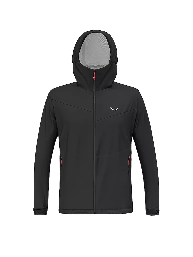 SALEWA | Herren Wanderjacke Puez Aqua 4 2.5L Powertex Hoodie | Noir