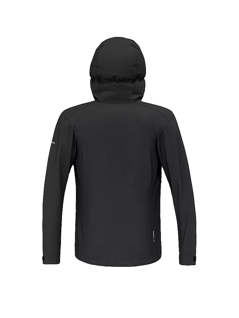 SALEWA | Herren Wanderjacke Puez Aqua 4 2.5L Powertex Hoodie | Noir