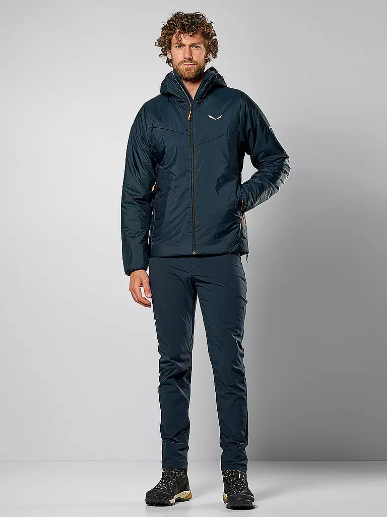 SALEWA | Isojacke Puez Catinaccio 2 TWR Hoodie pour homme | Bleu foncé