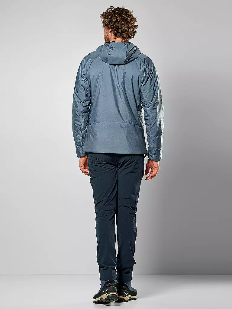 SALEWA | Isojacke Puez Catinaccio 2 TWR Hoodie pour homme | Bleu clair