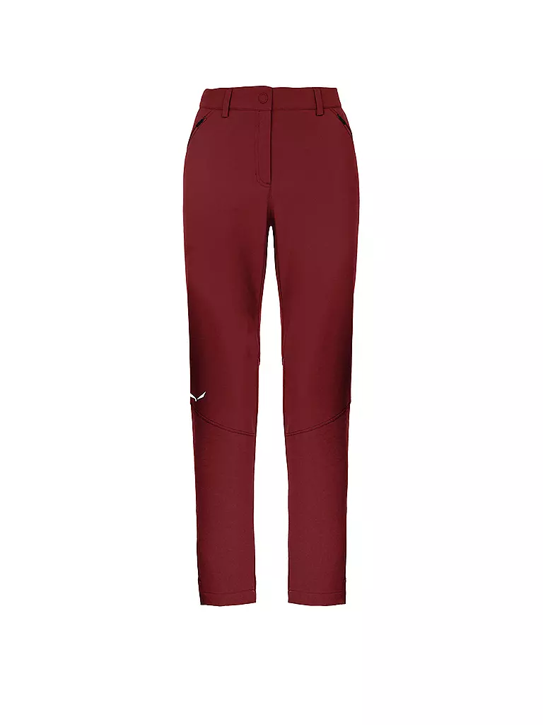 SALEWA | Pantalon de randonnée Dolomia pour femme | Rouge foncé
