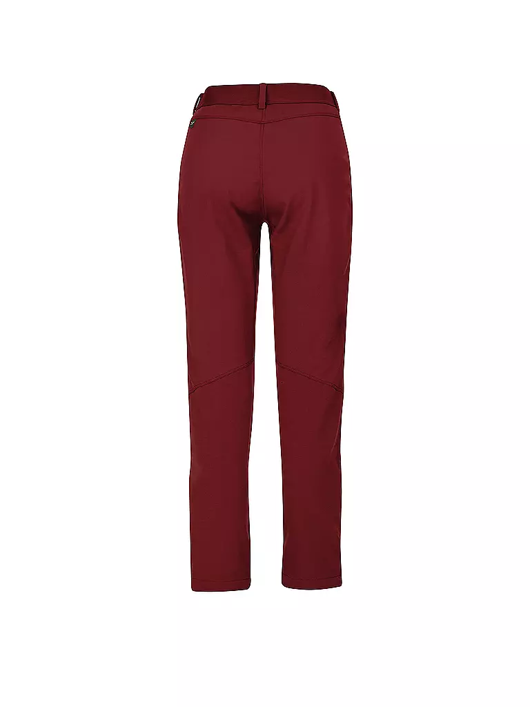 SALEWA | Pantalon de randonnée Dolomia pour femme | Rouge foncé