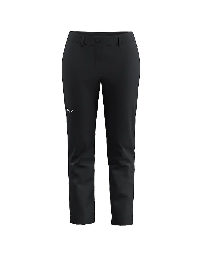 SALEWA | Pantalon de randonnée femme Puez Dolomitic 2 Durastretch Regular | Noir