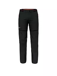 SALEWA | Pantalon de randonnée homme Pedroc 2 Durastretch 2 en 1 ZipOff | Noir