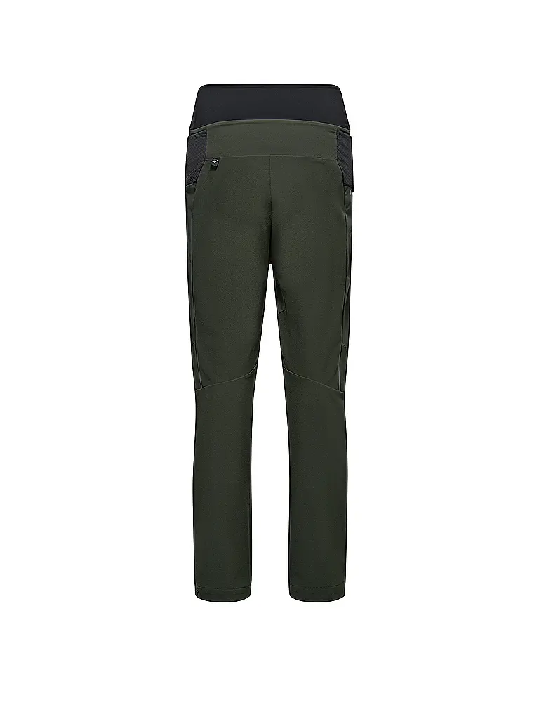 SALEWA | Pantalon de randonnée softshell femme Pedroc DST | Olive