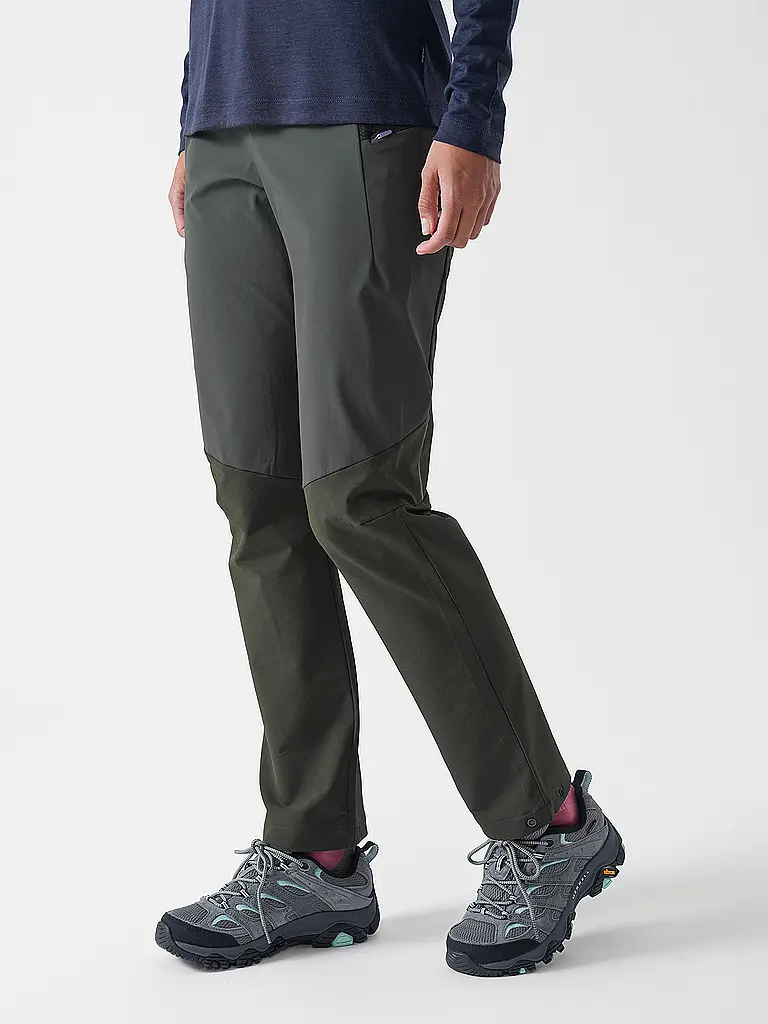 SALEWA | Pantalon de randonnée softshell femme Pedroc DST | Olive