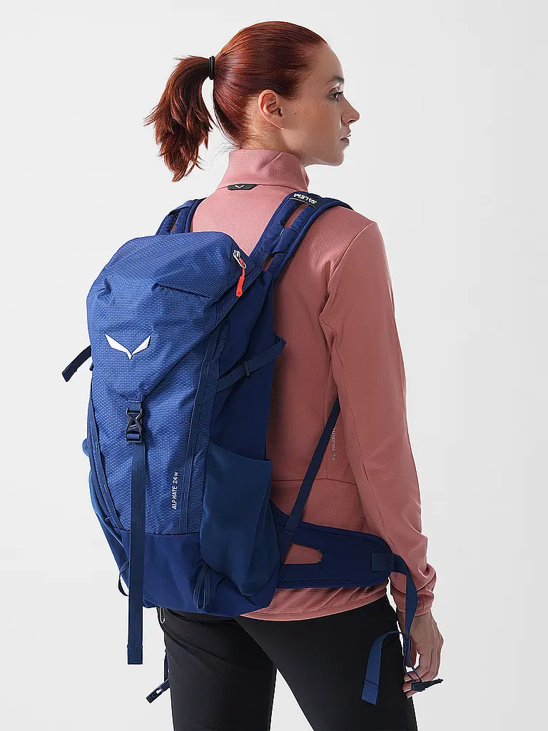 SALEWA | Sac à dos de randonnée pour femmes Alp Mate 24L | Bleu