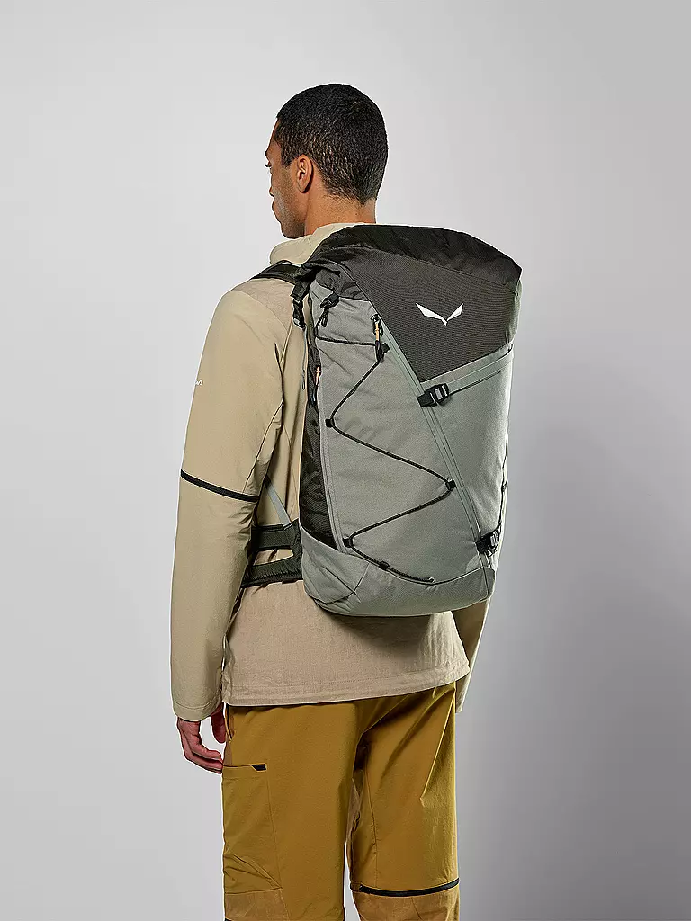SALEWA | Sac à dos de randonnée Puez 32+5L extensible | Gris