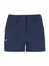 SALEWA | Short Puez Cargo Durastretch Femme | Bleu foncé