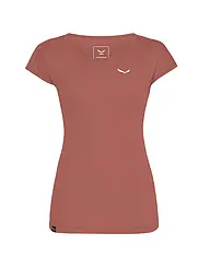 SALEWA | T-shirt de sport à manches courtes Puez Melange Dry pour femmes | Cuivre