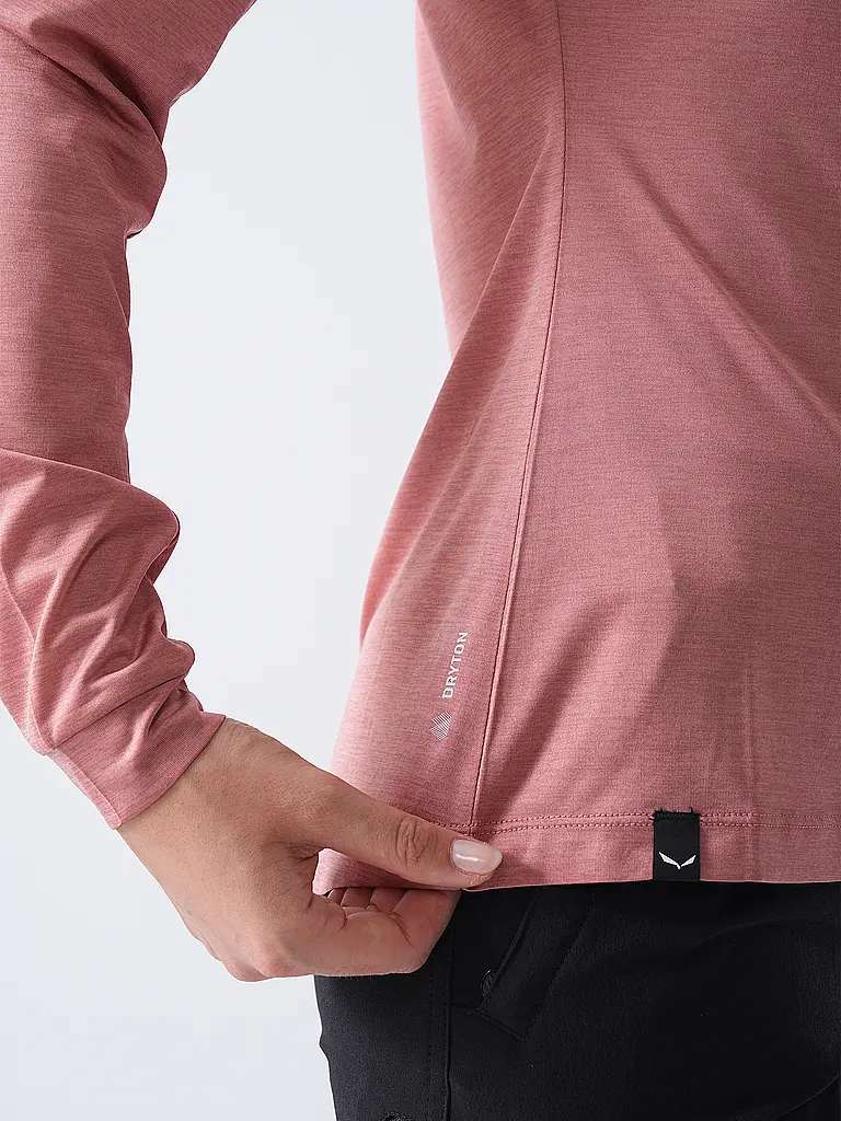 SALEWA | T-shirt de sport à manches longues pour femme Puez Melange Dry'Ton |