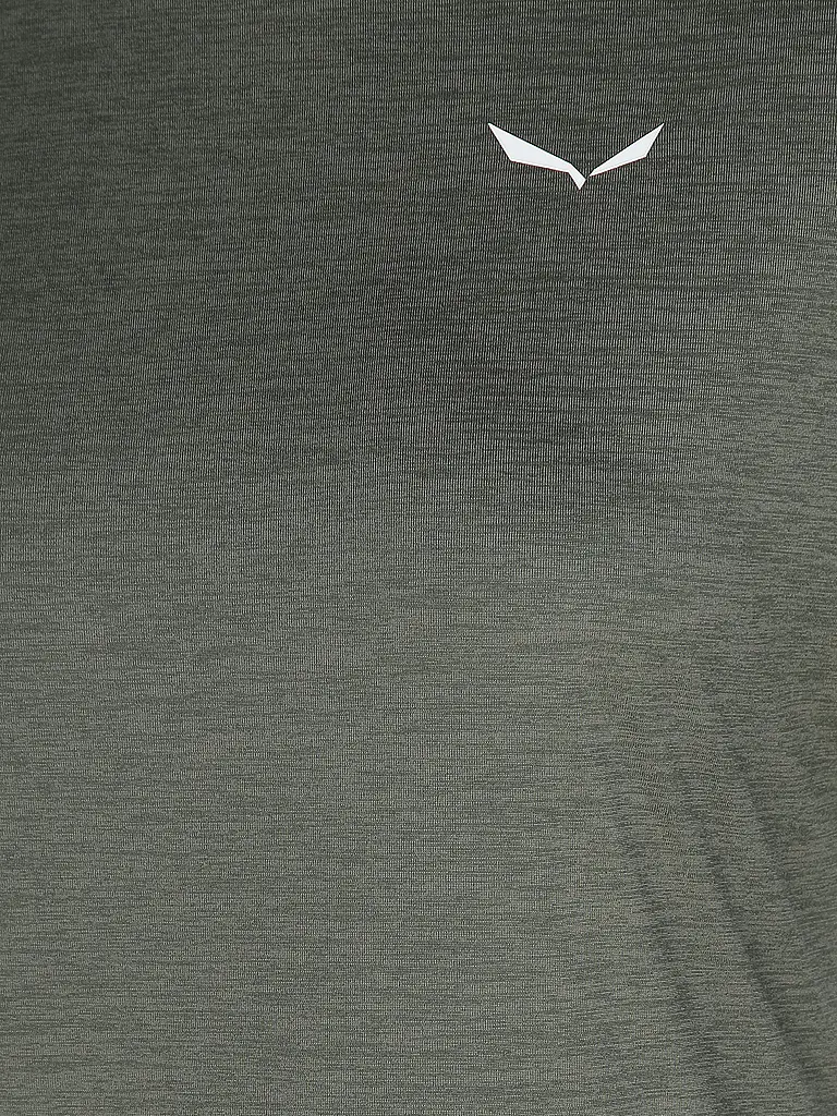 SALEWA | T-shirt de sport à manches longues pour femme Puez Melange Dry'Ton | Vert foncé