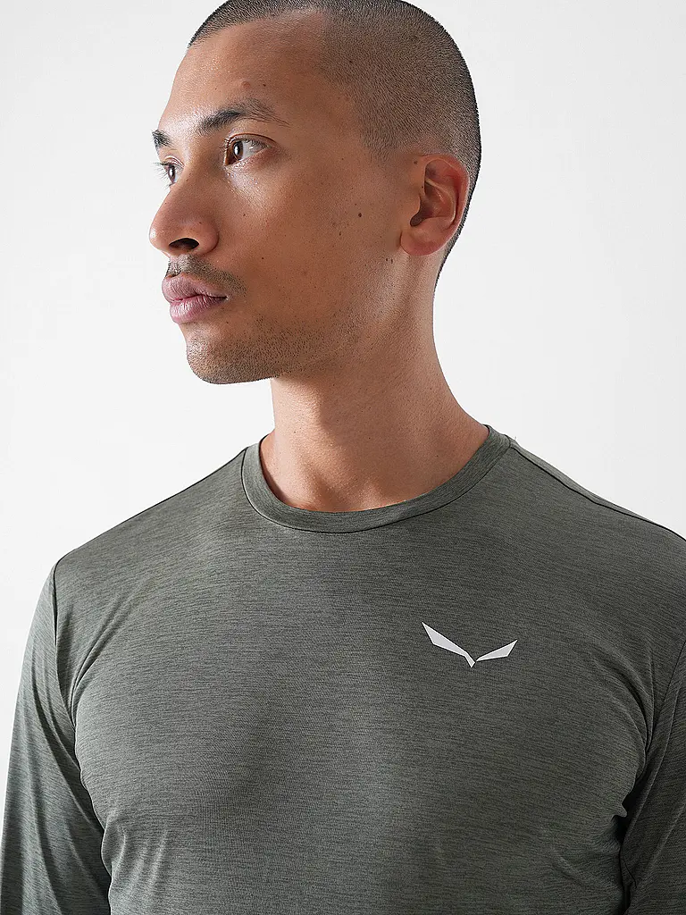 SALEWA | T-shirt de sport à manches longues pour homme Puez Melange Dry'Ton |