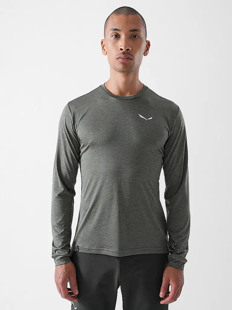 SALEWA | T-shirt de sport à manches longues pour homme Puez Melange Dry'Ton |