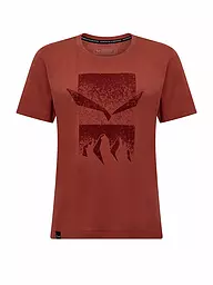 SALEWA | T-shirt de sport femme Eagle 3 Cime | Corail
