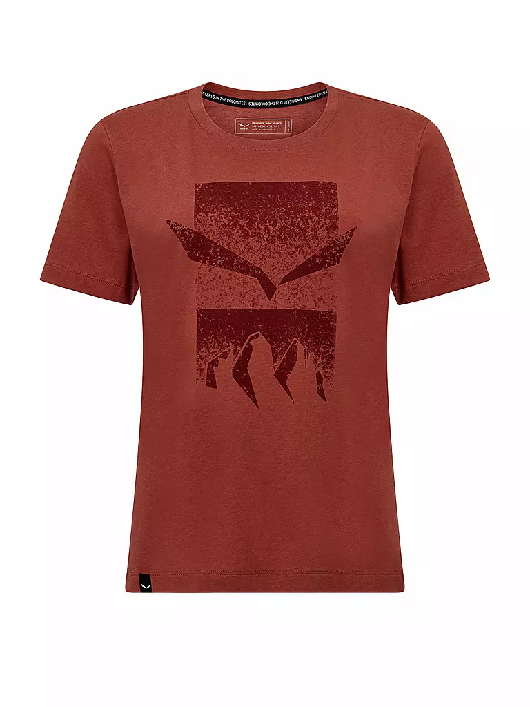 SALEWA | T-shirt de sport femme Eagle 3 Cime | Corail