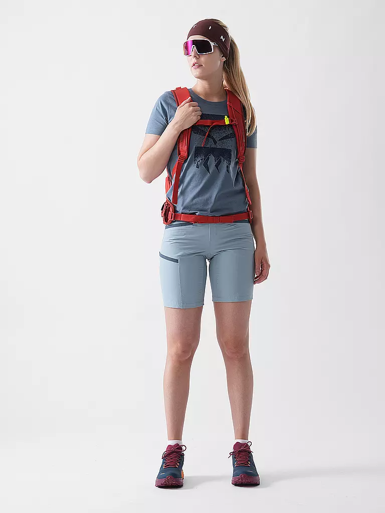 SALEWA | T-shirt de sport femme Eagle 3 Cime | Bleu foncé