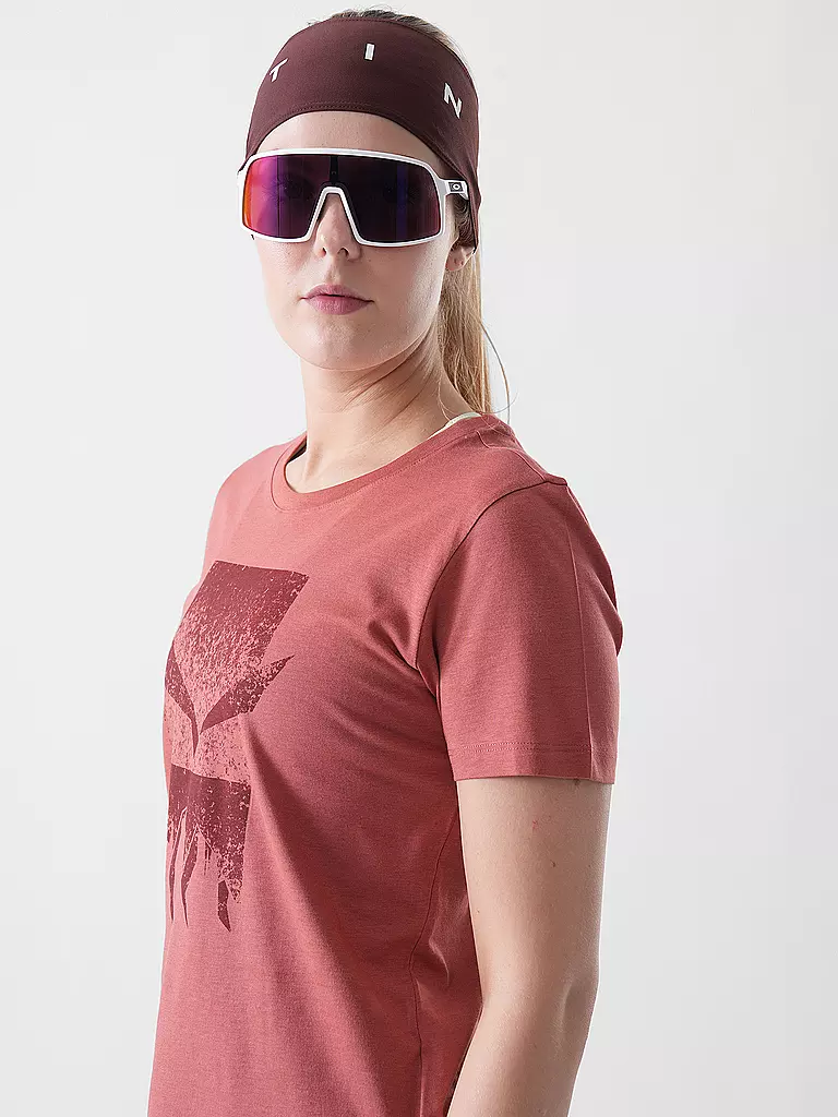 SALEWA | T-shirt de sport femme Eagle 3 Cime | Corail